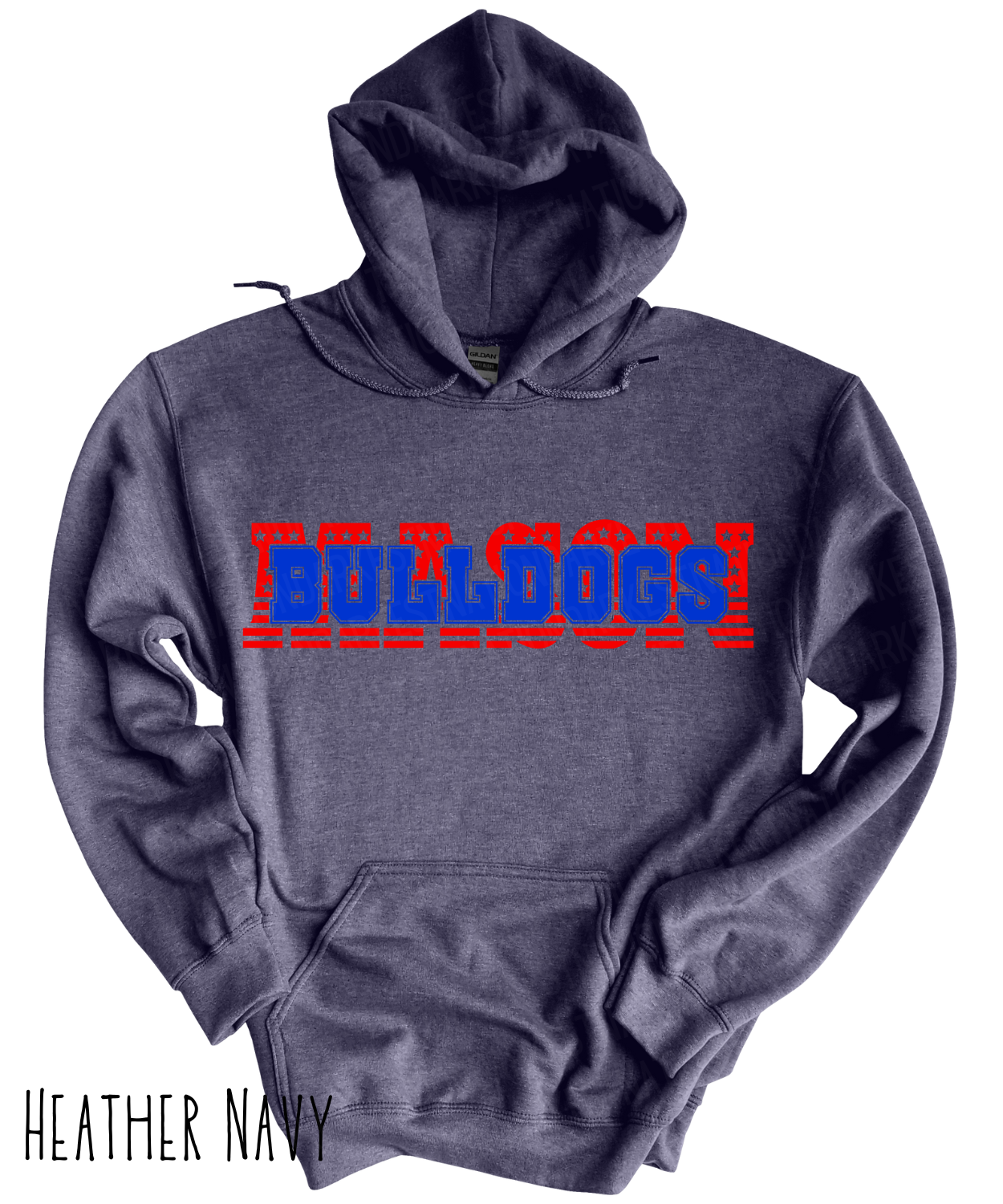 Mason Bulldogs - Adult Hoodie - Style 1