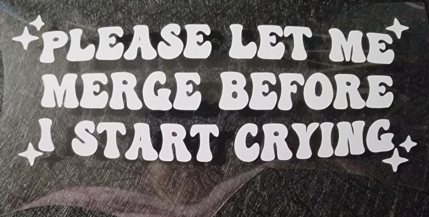 bestie please let me merge before I start crying - Decal