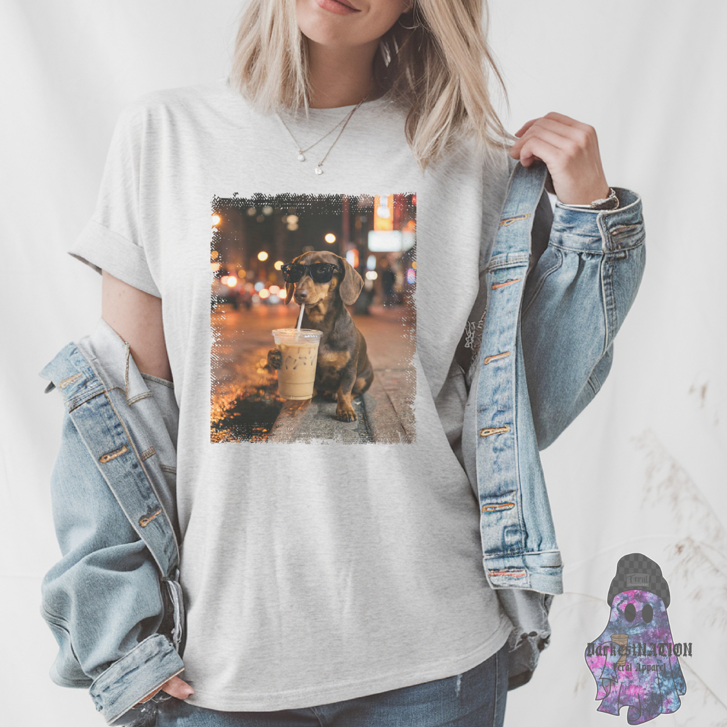 Dachshund Iced Coffee