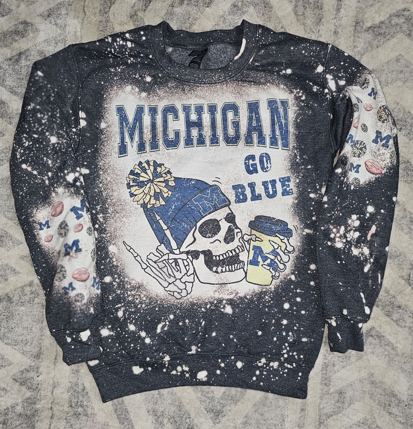 Retro Michigan bleached