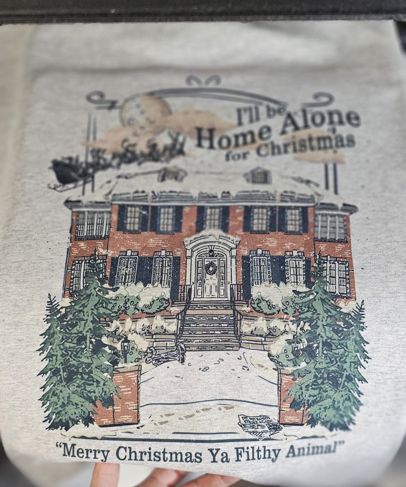 Home Alone Front and back