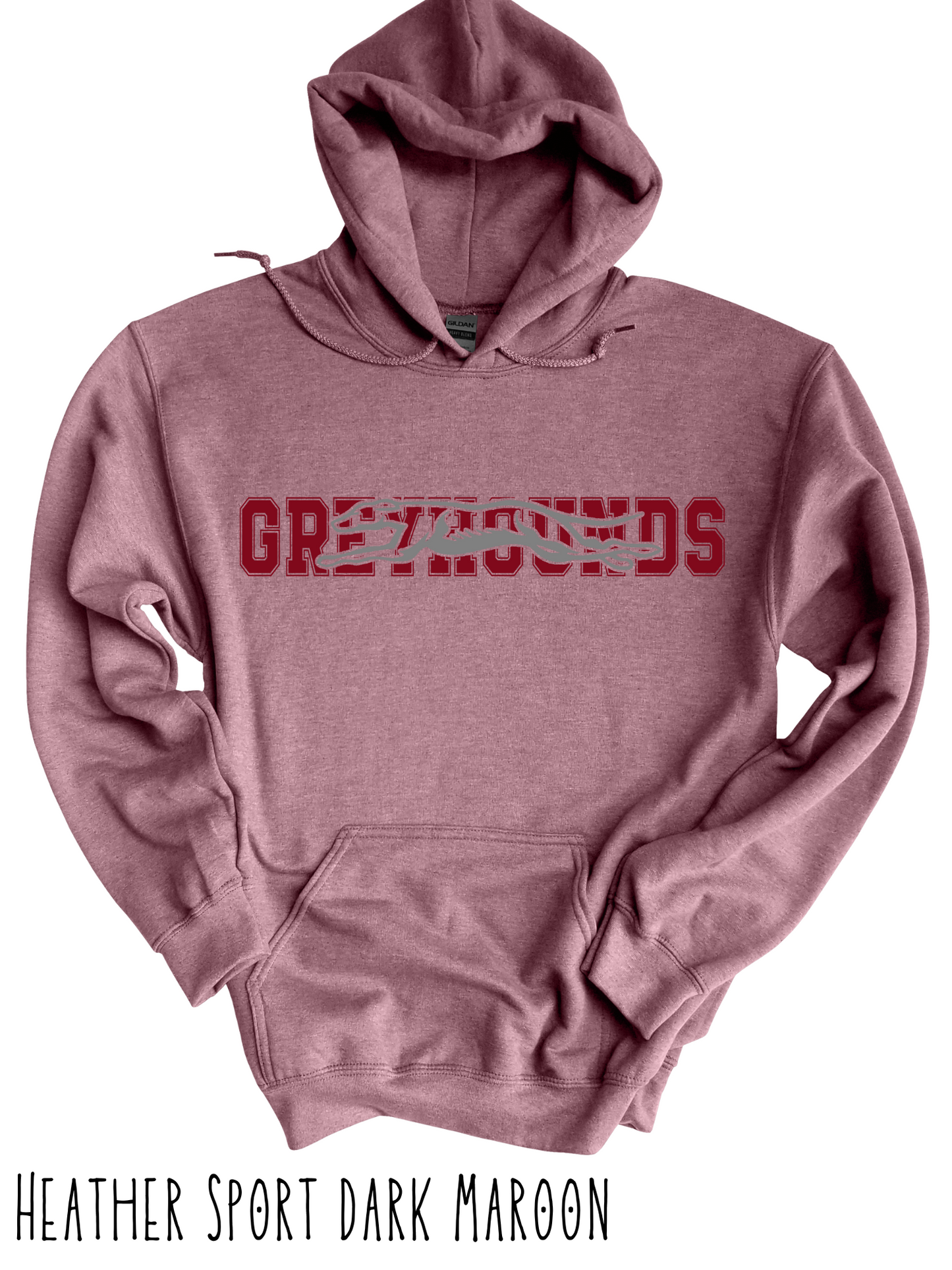 Eaton Rapids Greyhounds -Adult Hoodie - Style 4