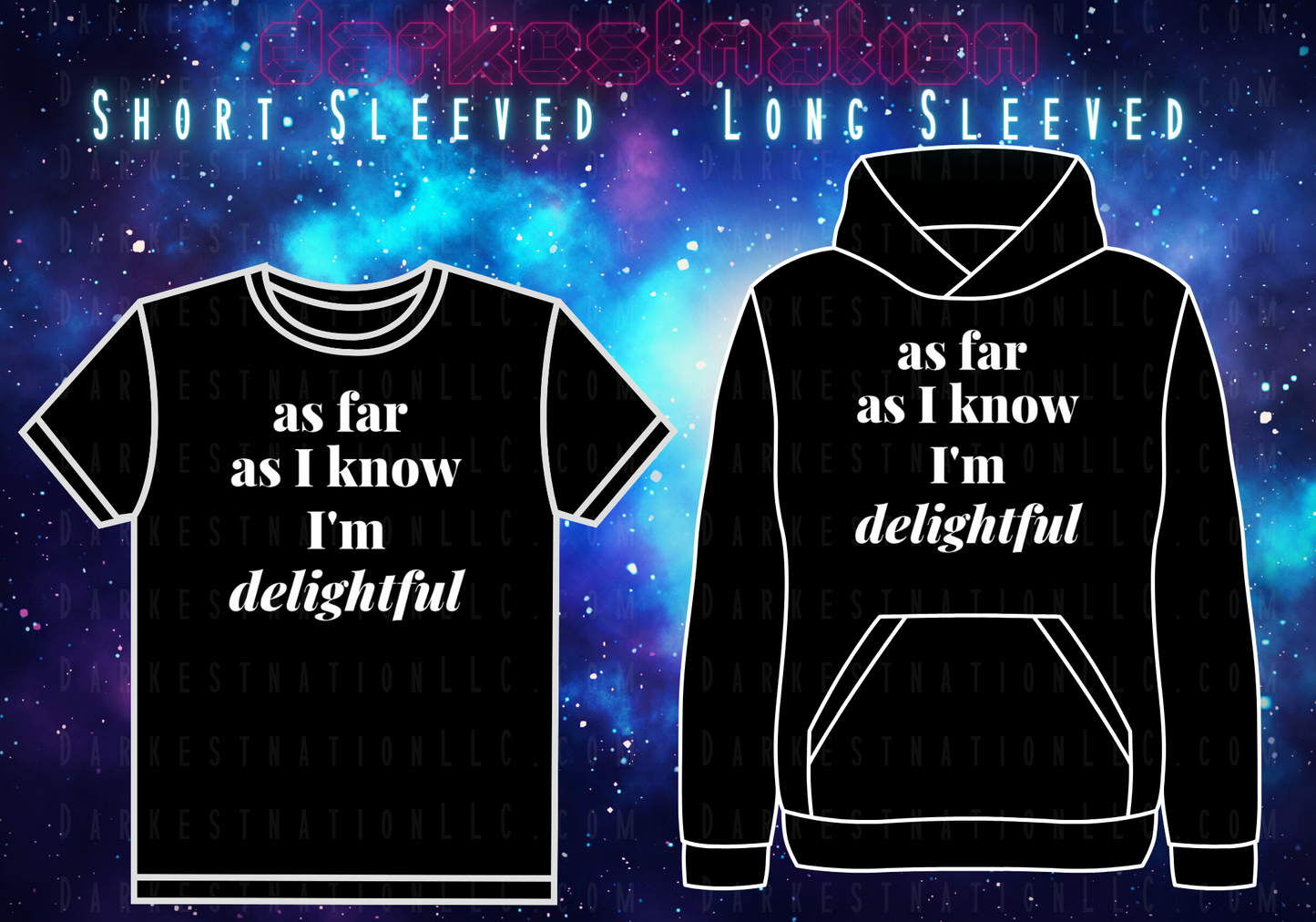 As Far as I know I'm delightful - -Decal addition
