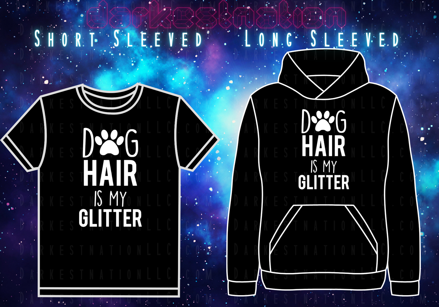 Dog Hair is my Glitter - -Decal addition