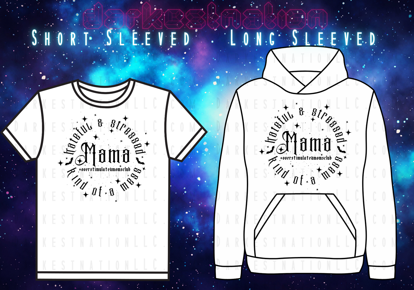 Hateful & Stressed, Kind of a mess MAMA - Decal addition