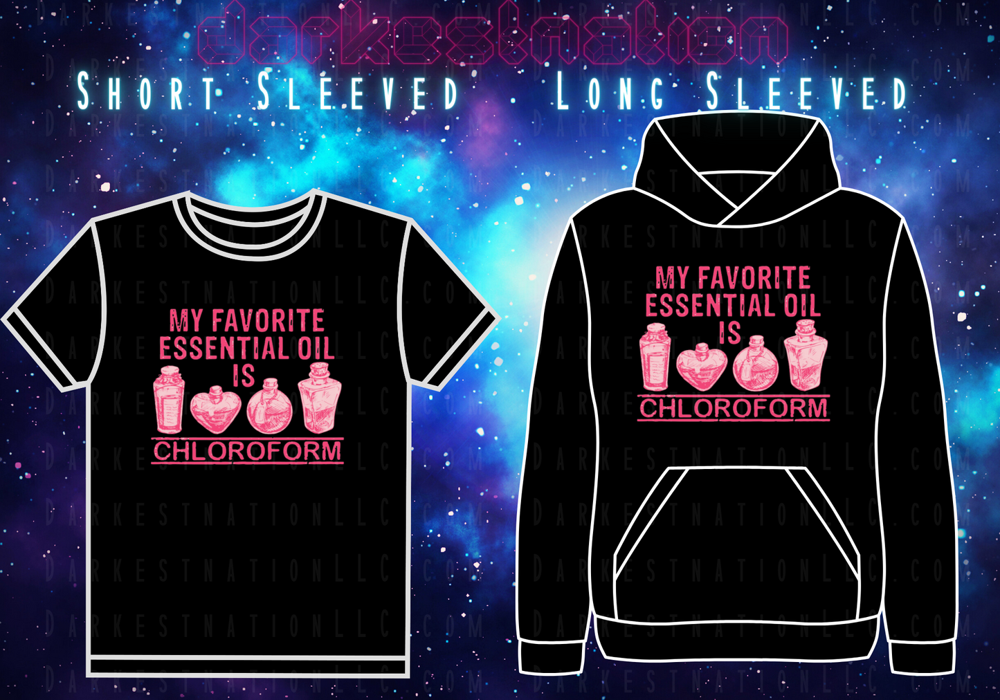 My Favorite Essential oil is Chloroform - -Decal addition