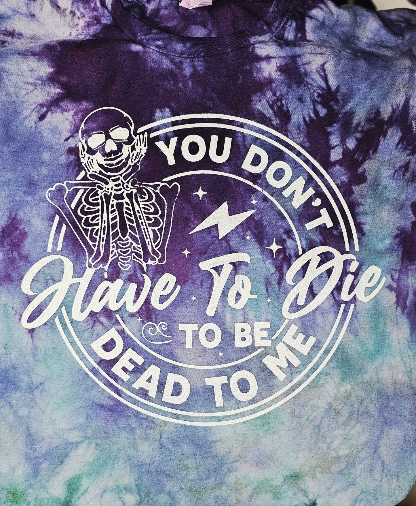 You don't have to die to be dead to me