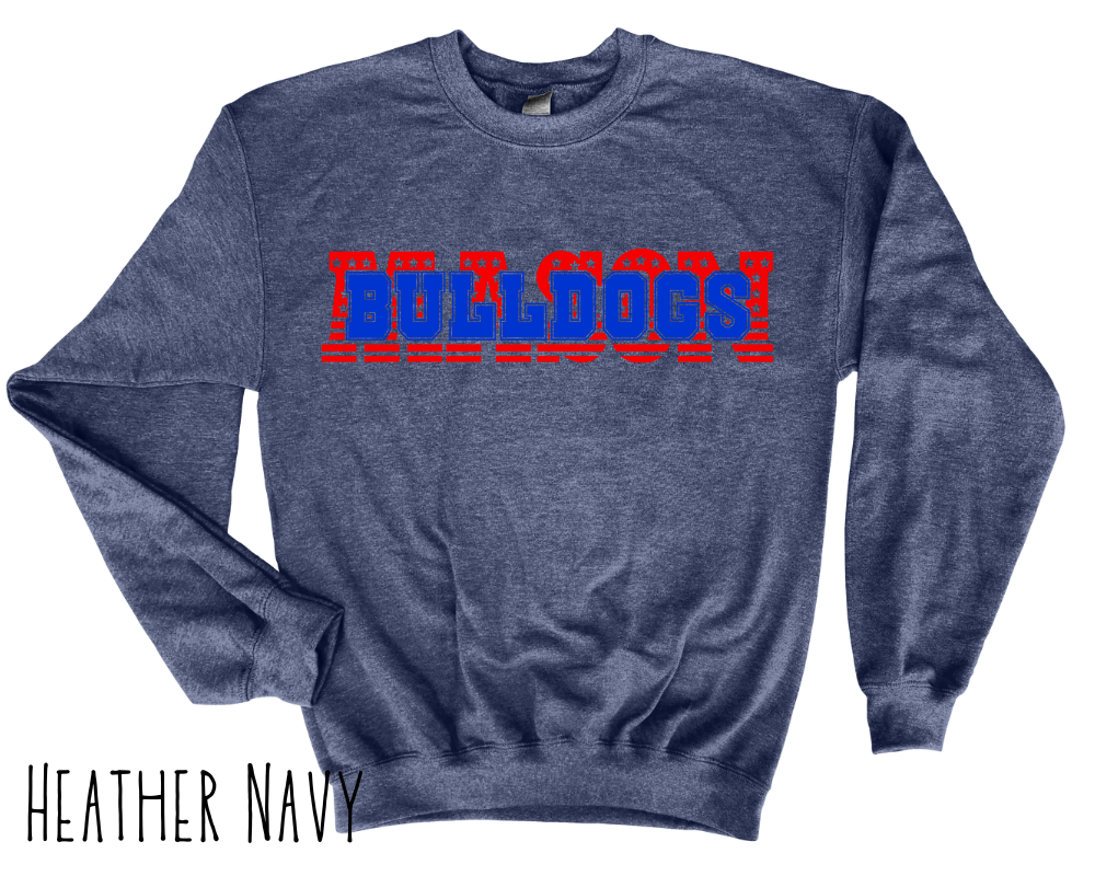 Mason Bulldogs - Adult Crewneck - Style 1