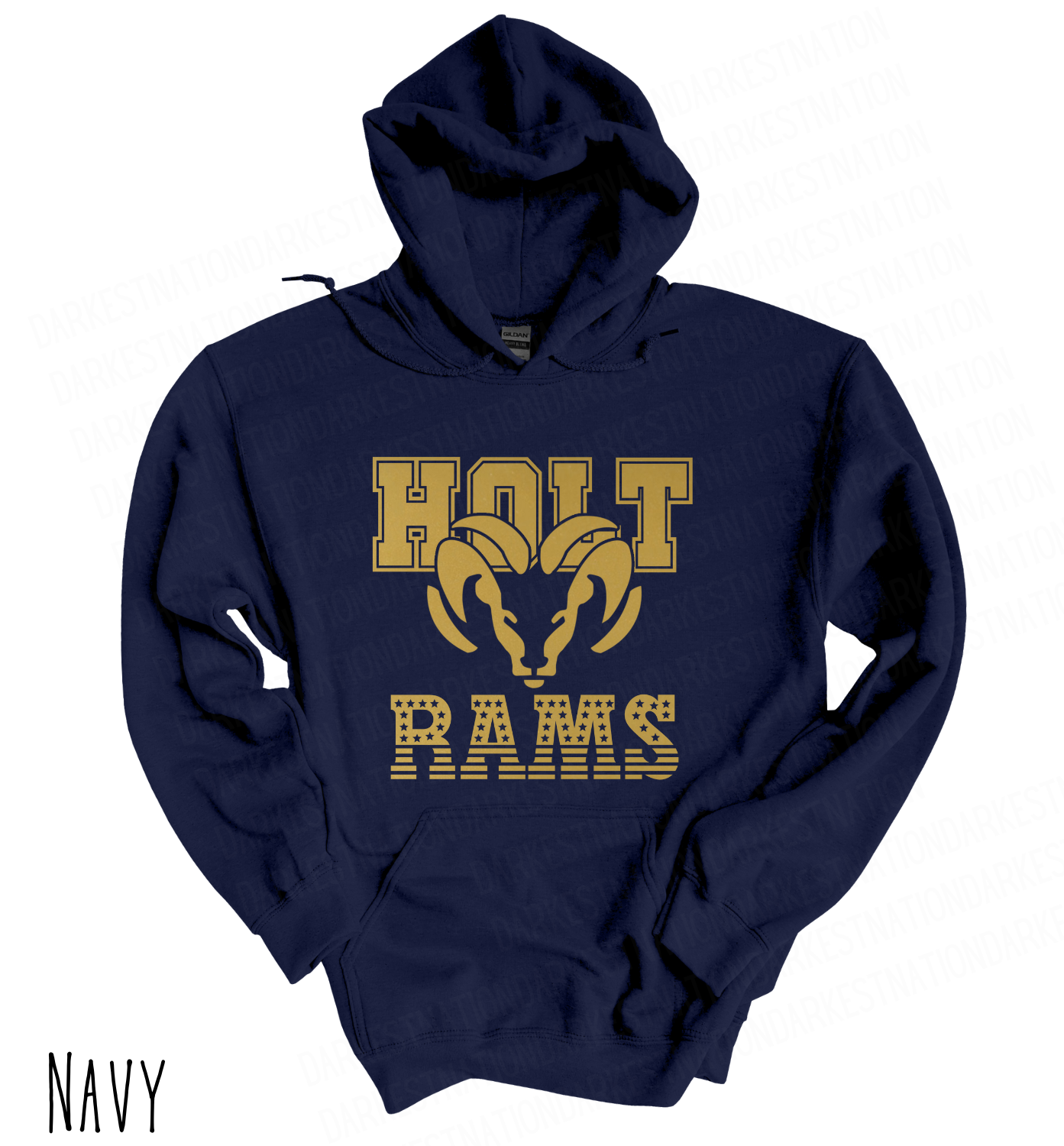 Holt Rams - Adult Hoodie - Style 2