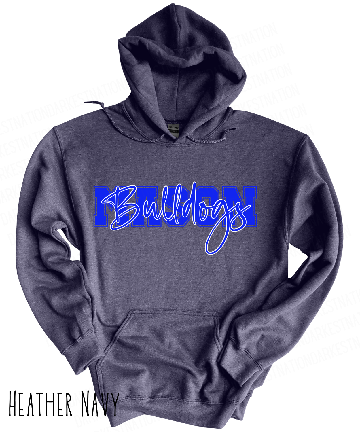 Mason Bulldogs - Adult Hoodie - Style 4