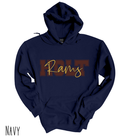 Holt Rams - Adult Hoodie - Style 4