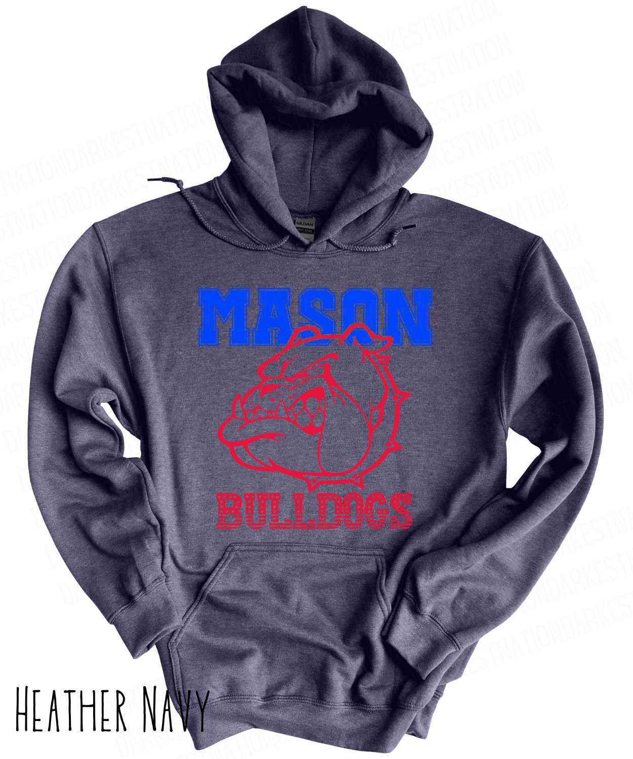 Mason Bulldogs - Adult Hoodie - Style 3