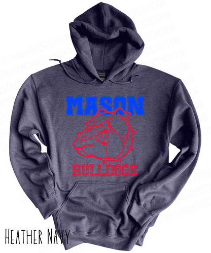 Mason Bulldogs - Adult Hoodie - Style 3