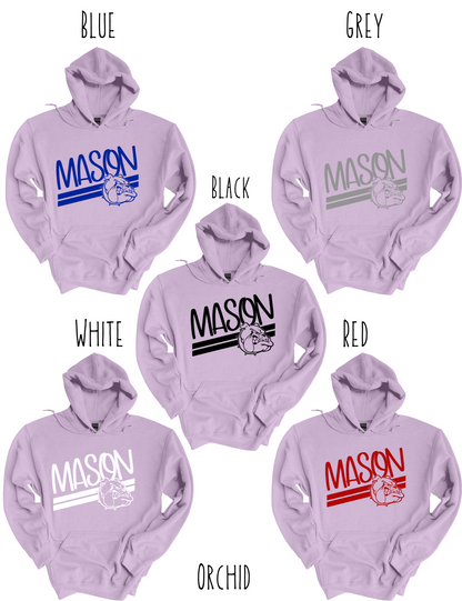 Mason Bulldogs - Adult Hoodie - Style 5