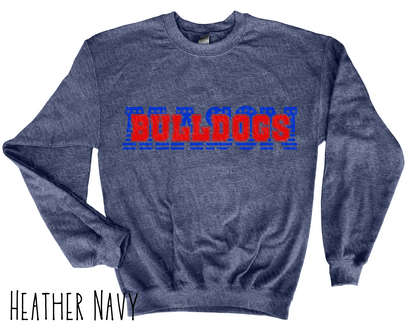 Mason Bulldogs - Adult Crewneck - Style 2