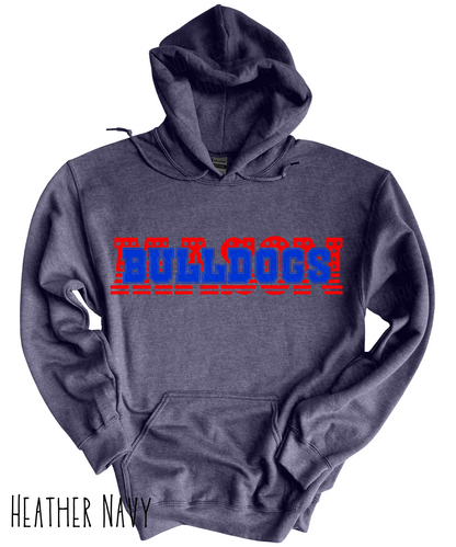 Mason Bulldogs - Adult Hoodie  - Style 1