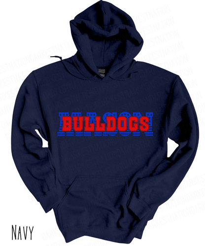 Mason Bulldogs - Adult Hoodie - Style 2