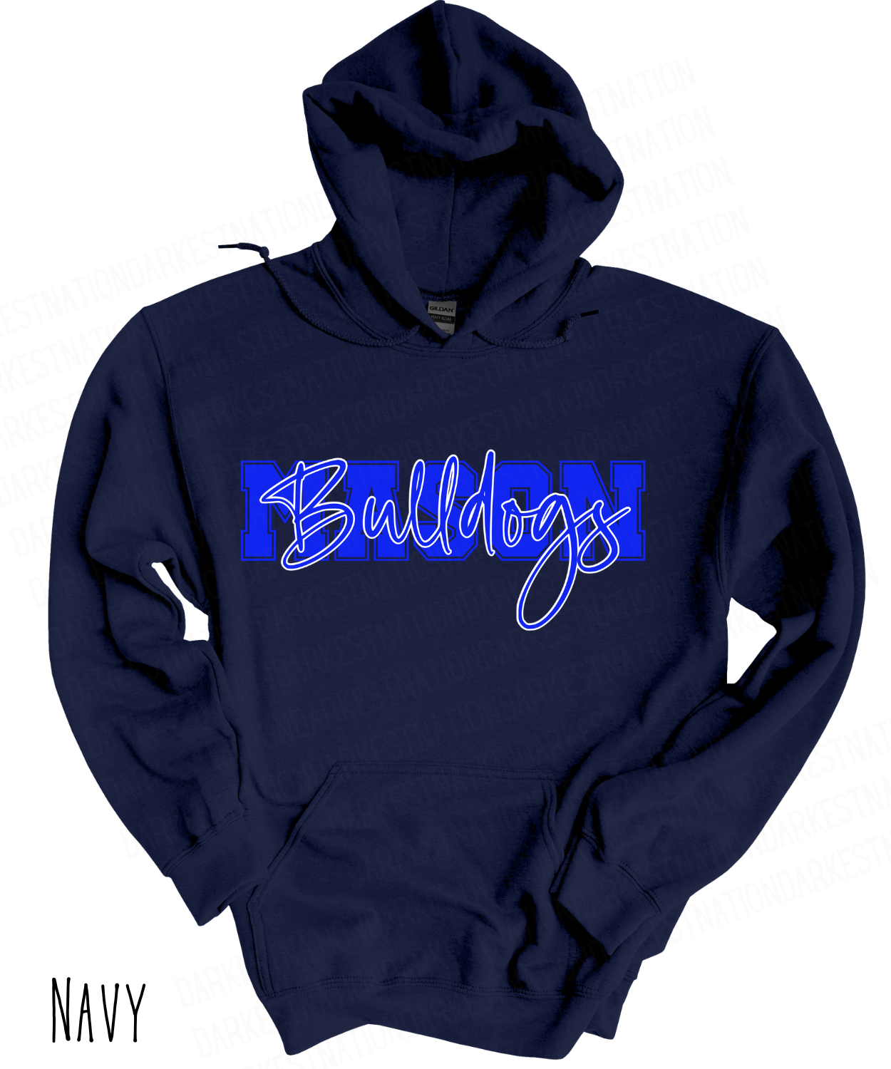 Mason Bulldogs - Adult Hoodie - Style 4