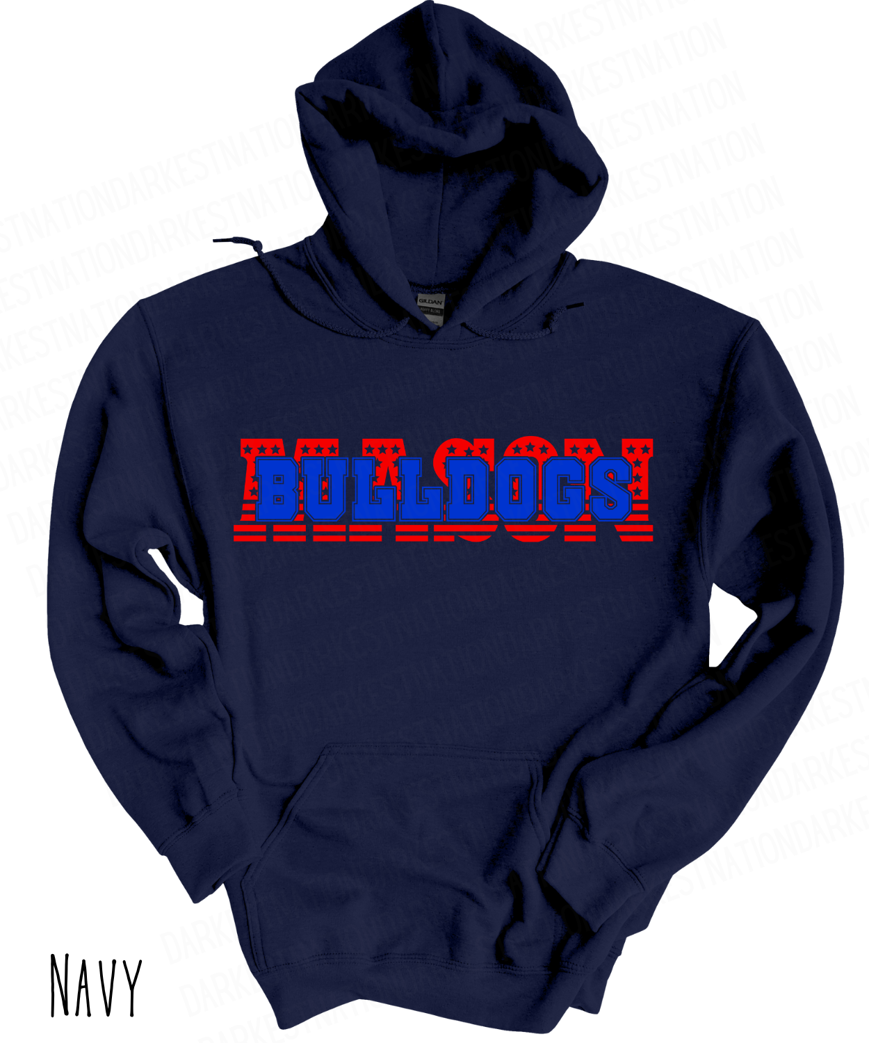 Mason Bulldogs - Adult Hoodie  - Style 1