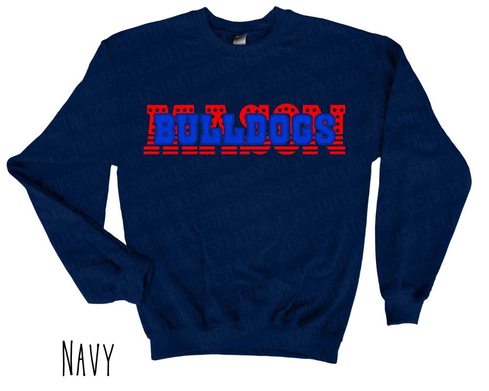 Mason Bulldogs - Adult Crewneck - Style 1