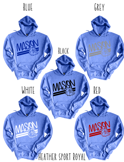 Mason Bulldogs - Adult Hoodie - Style 5