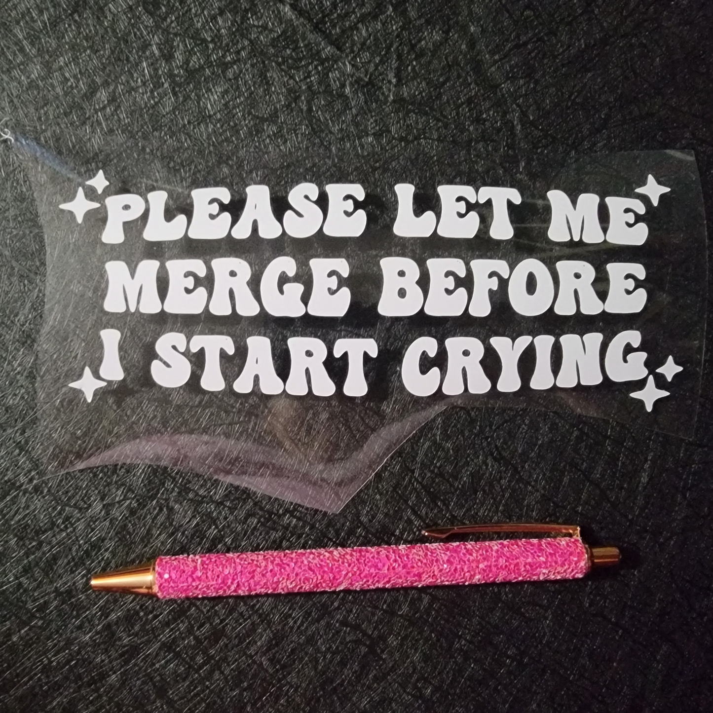 bestie please let me merge before I start crying - Decal