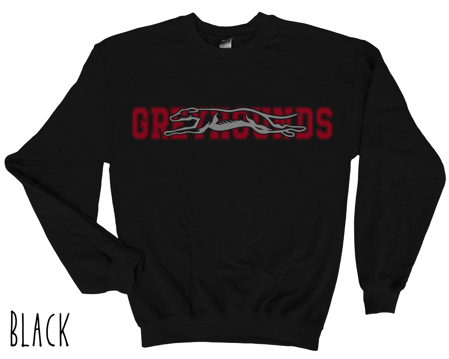 Eaton Rapids Greyhounds -Adult crewneck - Style 4