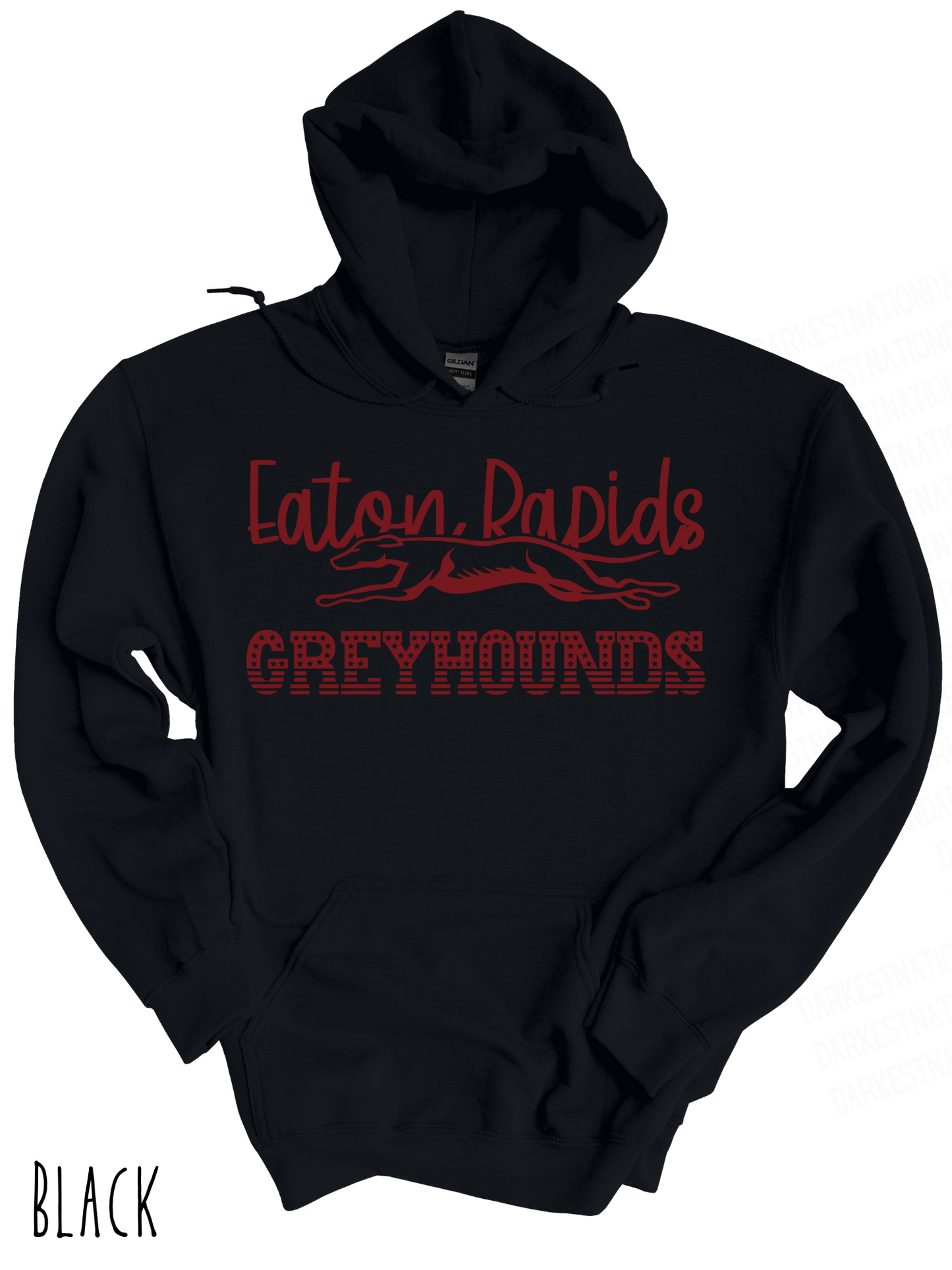 Eaton Rapids Greyhounds -Adult Hoodie - Style 2