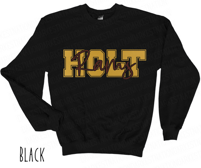 Holt Rams -Adult Crewneck - Style 4