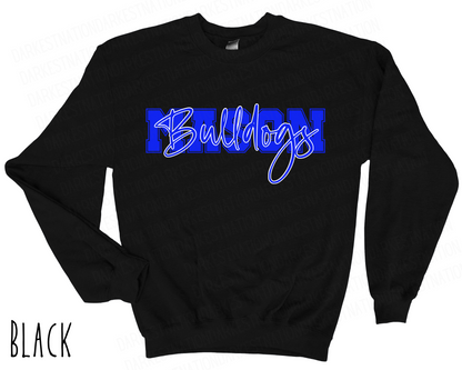 Mason Bulldogs - Adult Crewneck - Style 4