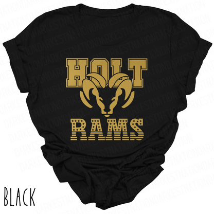 Holt Rams -Adult T-shirt - Style 2