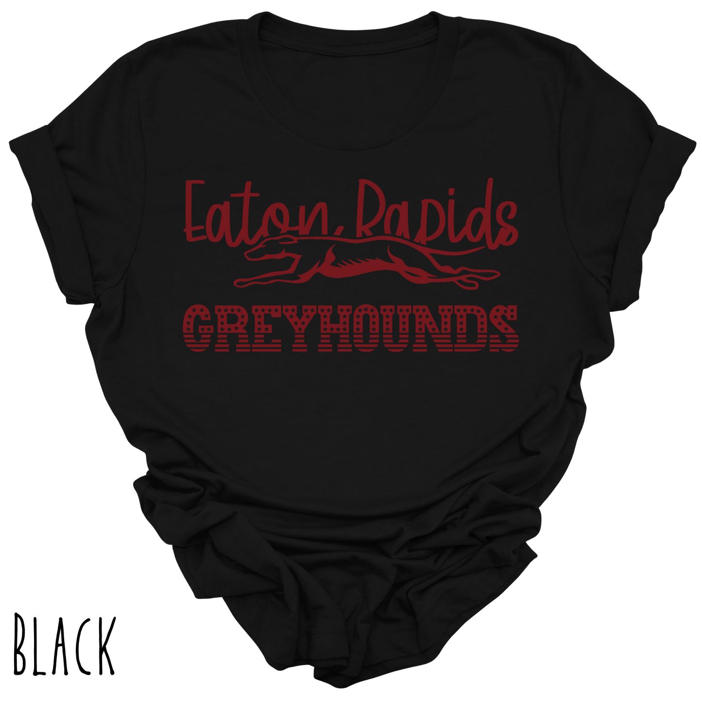 Eaton Rapids Greyhounds -Adult T-shirt - Style 2