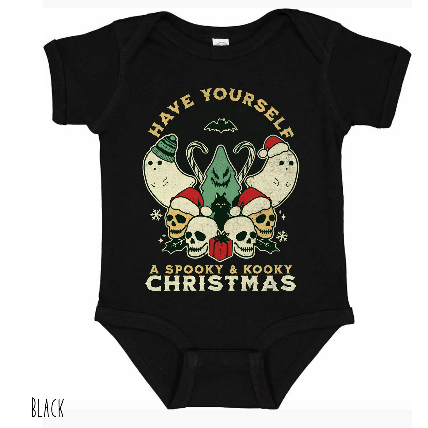 Have yourself a Spooky and Kooky Christmas Onesie