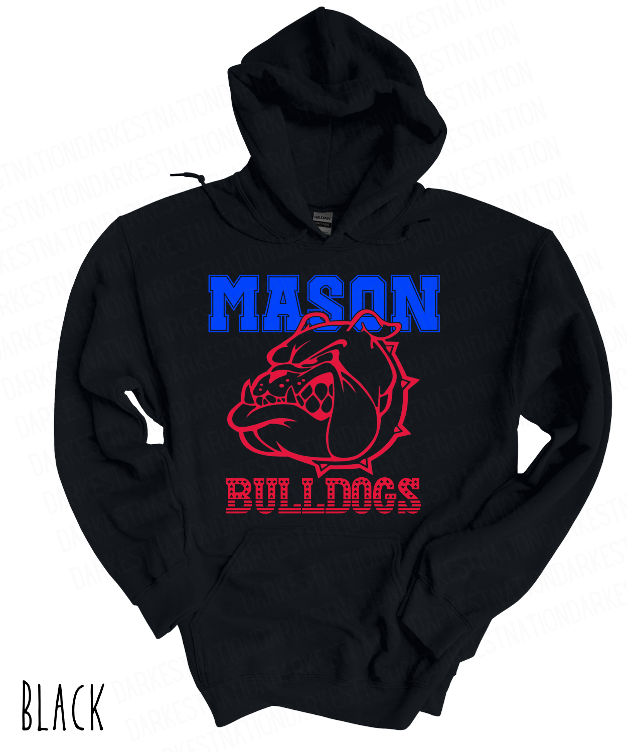 Mason Bulldogs - Adult Hoodie - Style 3