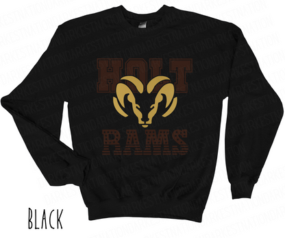 Holt Rams -Adult Crewneck - Style 1