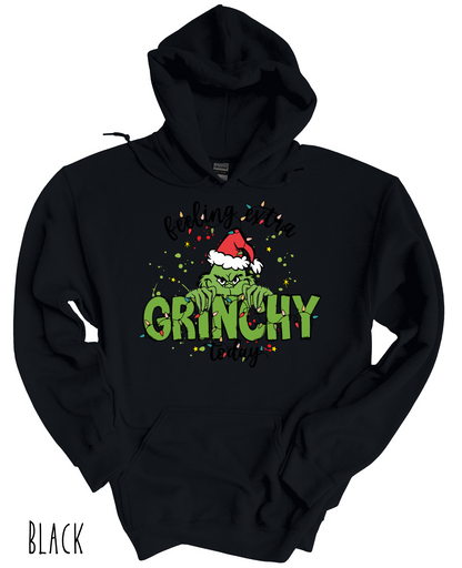 Feeling Extra Grinchy today Adult Hoodie