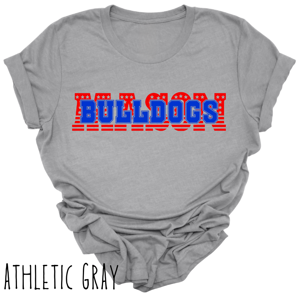 Mason Bulldogs -Adult T-shirt - Style 1