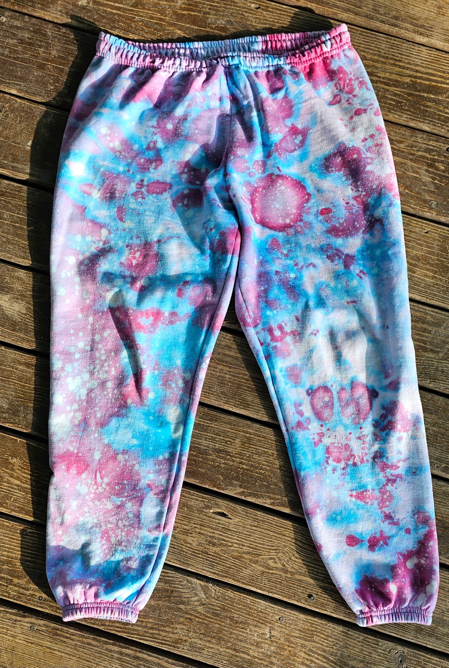 Crewneck and Pant SET - Nebula Ice Dye - Adult Sizing