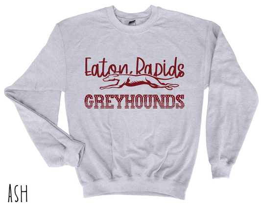 Eaton Rapids Greyhounds -Adult crewneck - Style 2