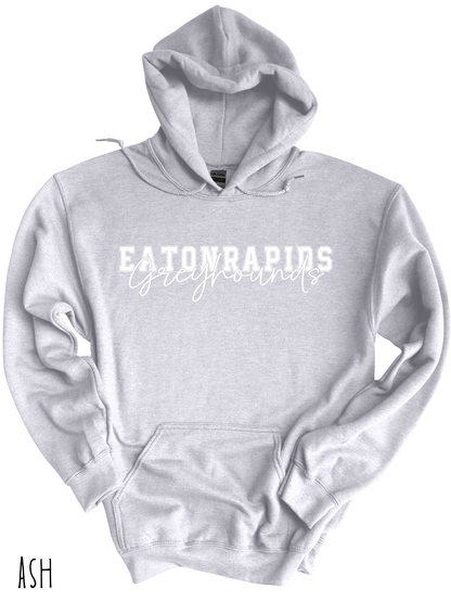 Eaton Rapids Greyhounds -Adult Hoodie - Style 3