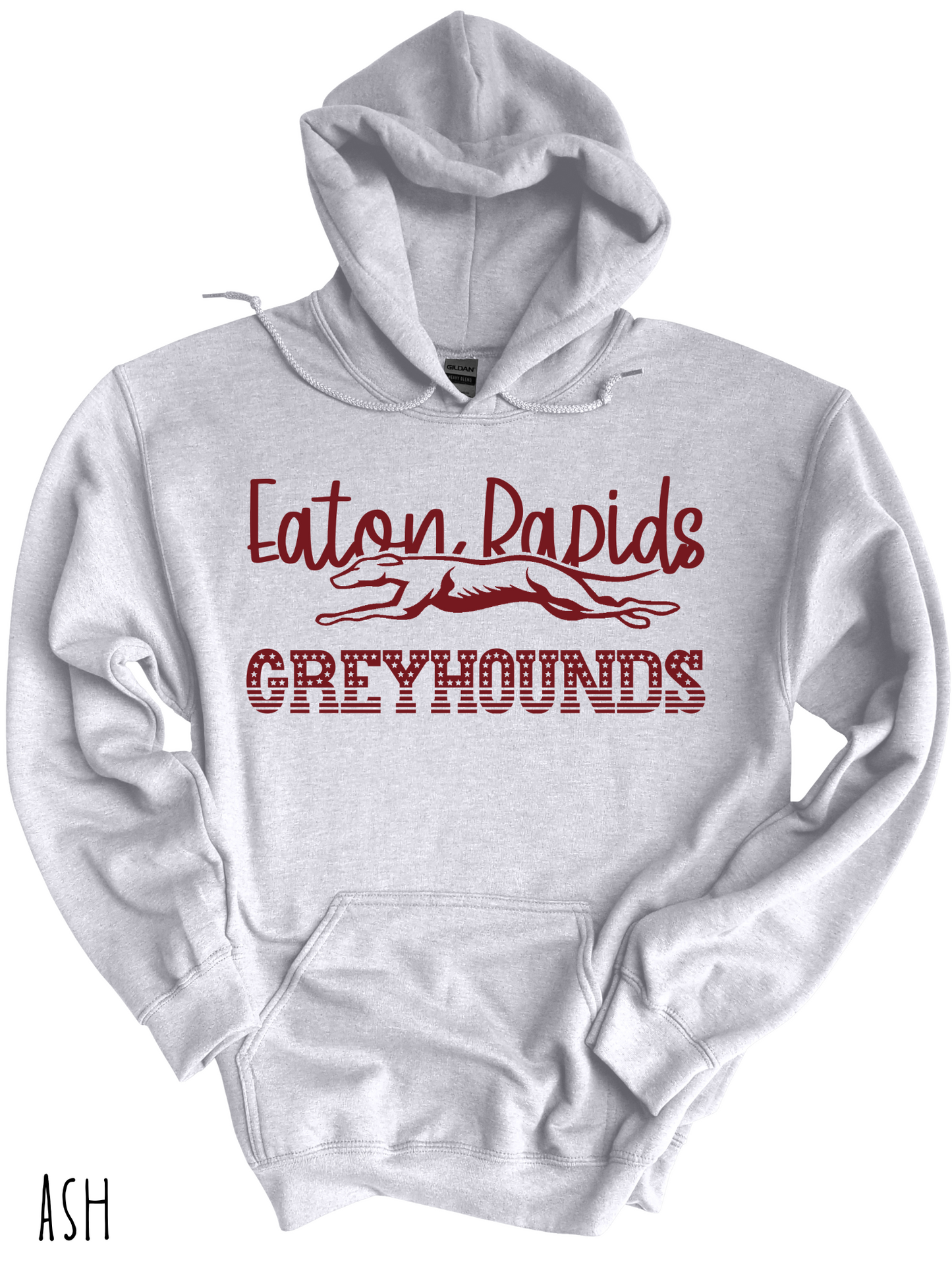 Eaton Rapids Greyhounds -Adult Hoodie - Style 2