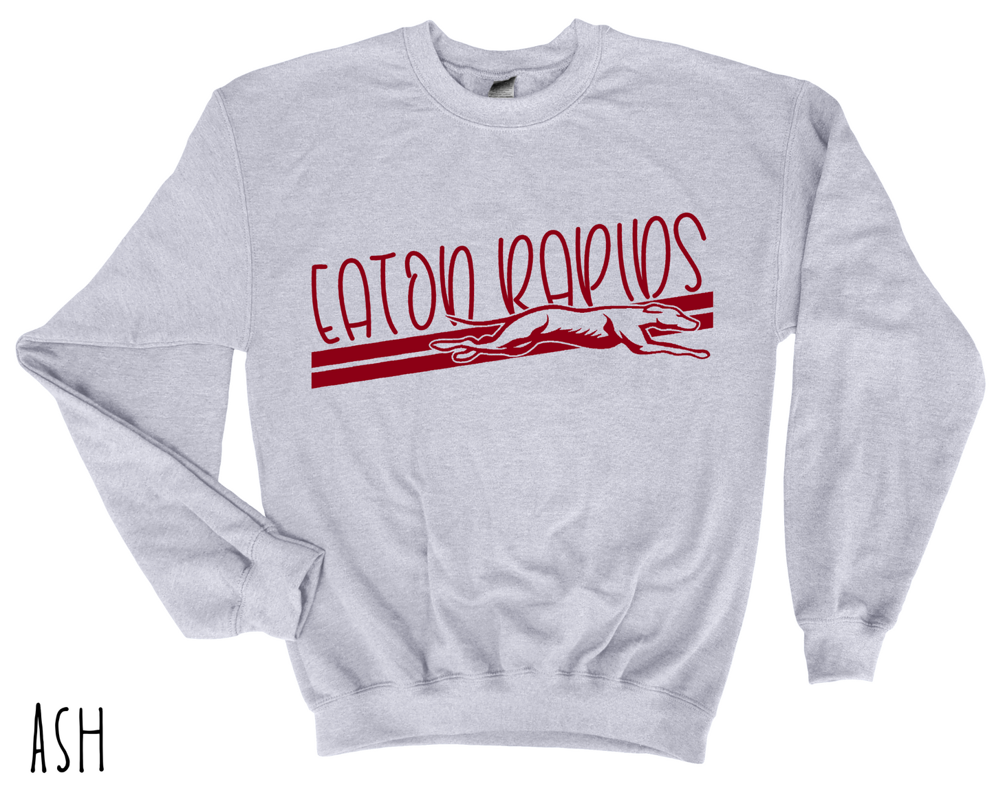 Eaton Rapids Greyhounds -Adult crewneck - Style 1