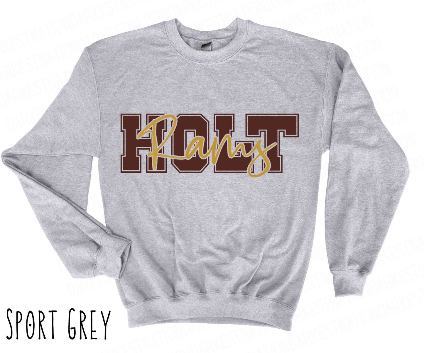 Holt Rams -Adult Crewneck - Style 3