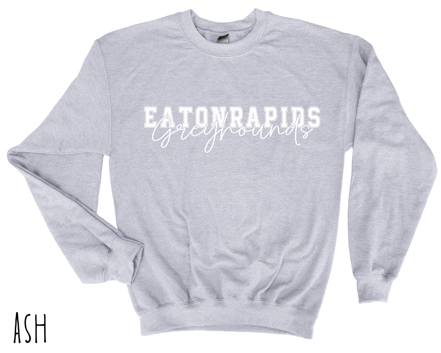 Eaton Rapids Greyhounds -Adult crewneck - Style 3