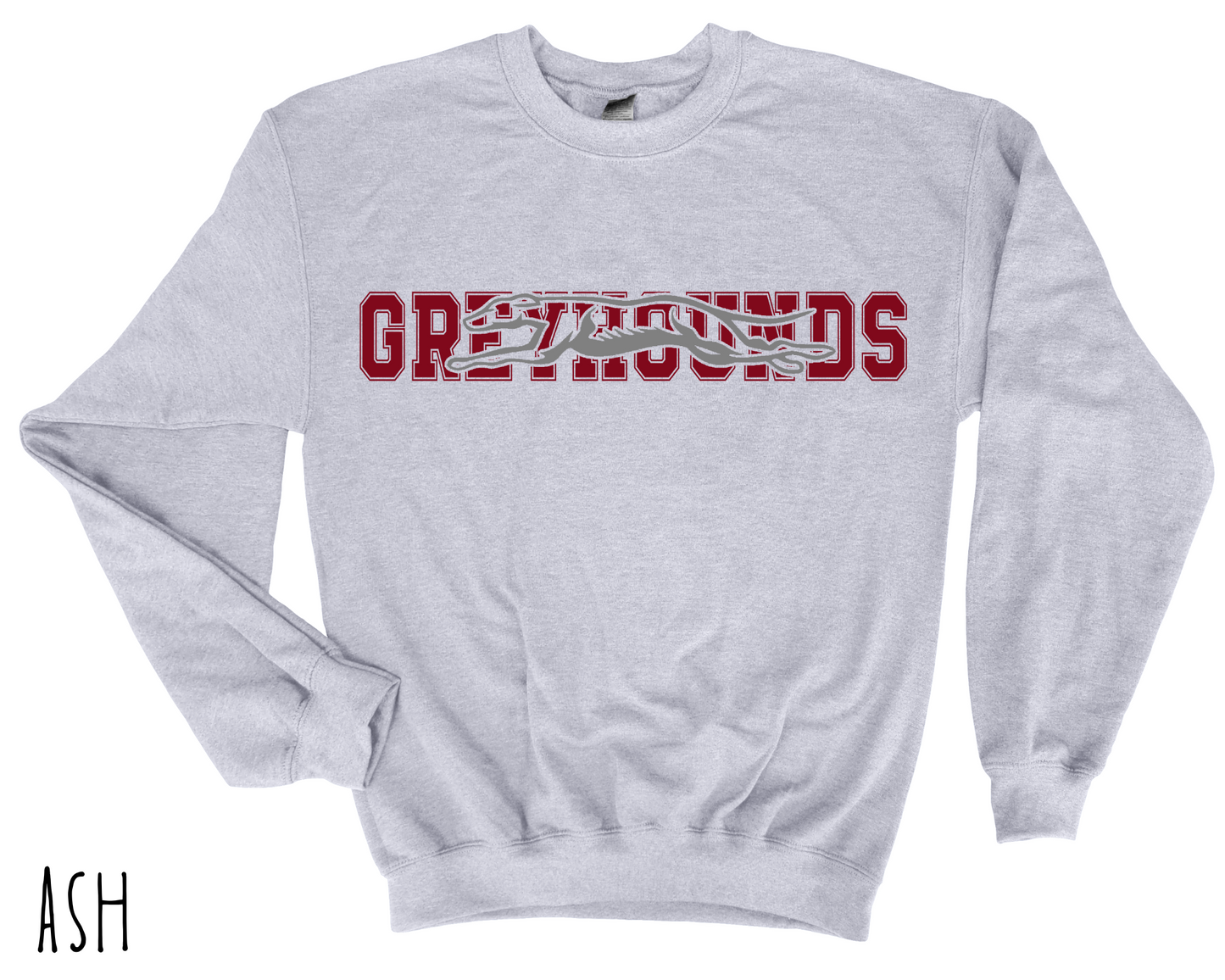 Eaton Rapids Greyhounds -Adult crewneck - Style 4