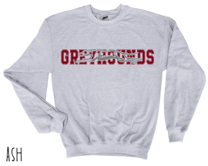 Eaton Rapids Greyhounds -Adult crewneck - Style 4