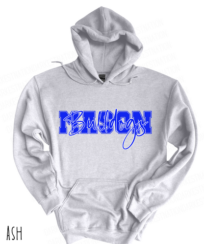 Mason Bulldogs - Adult Hoodie - Style 4