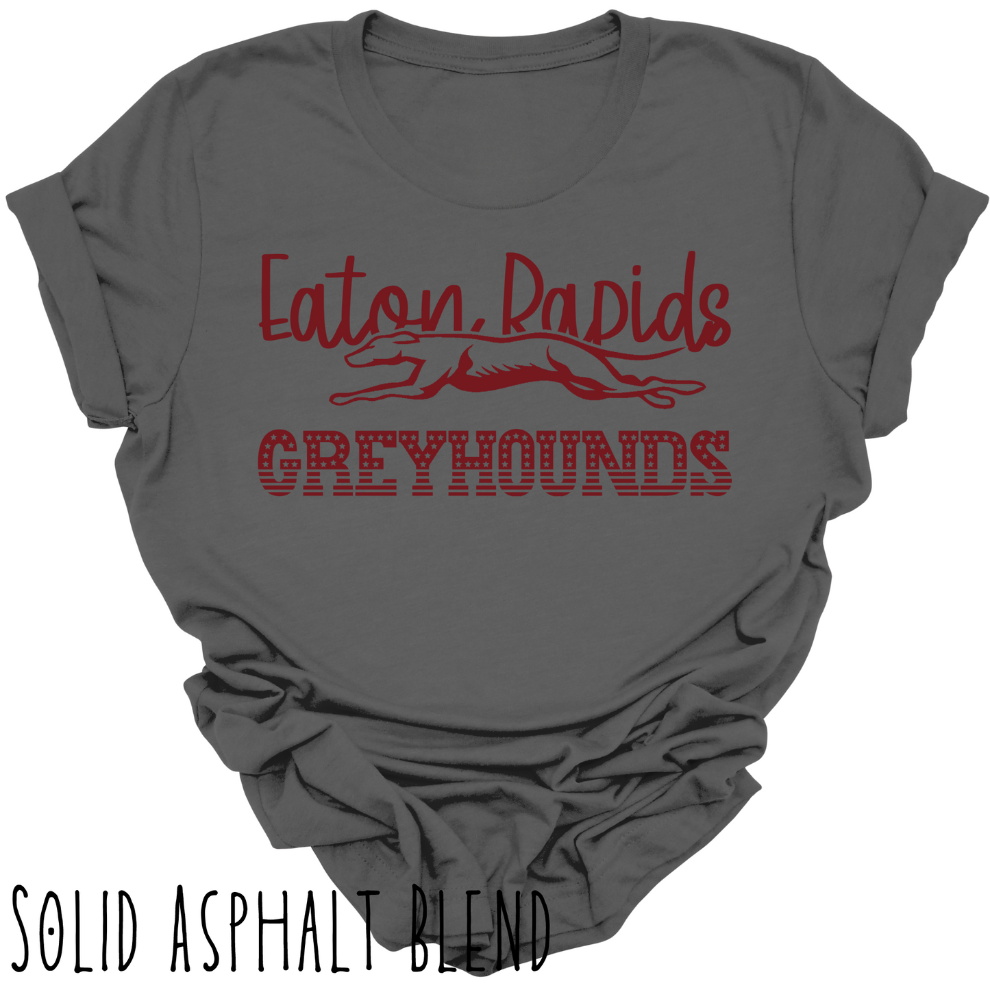 Eaton Rapids Greyhounds -Adult T-shirt - Style 2