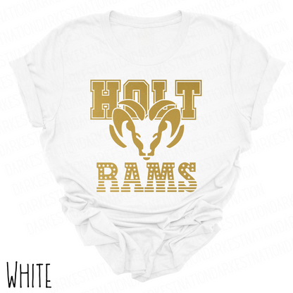 Holt Rams -Adult T-shirt - Style 2