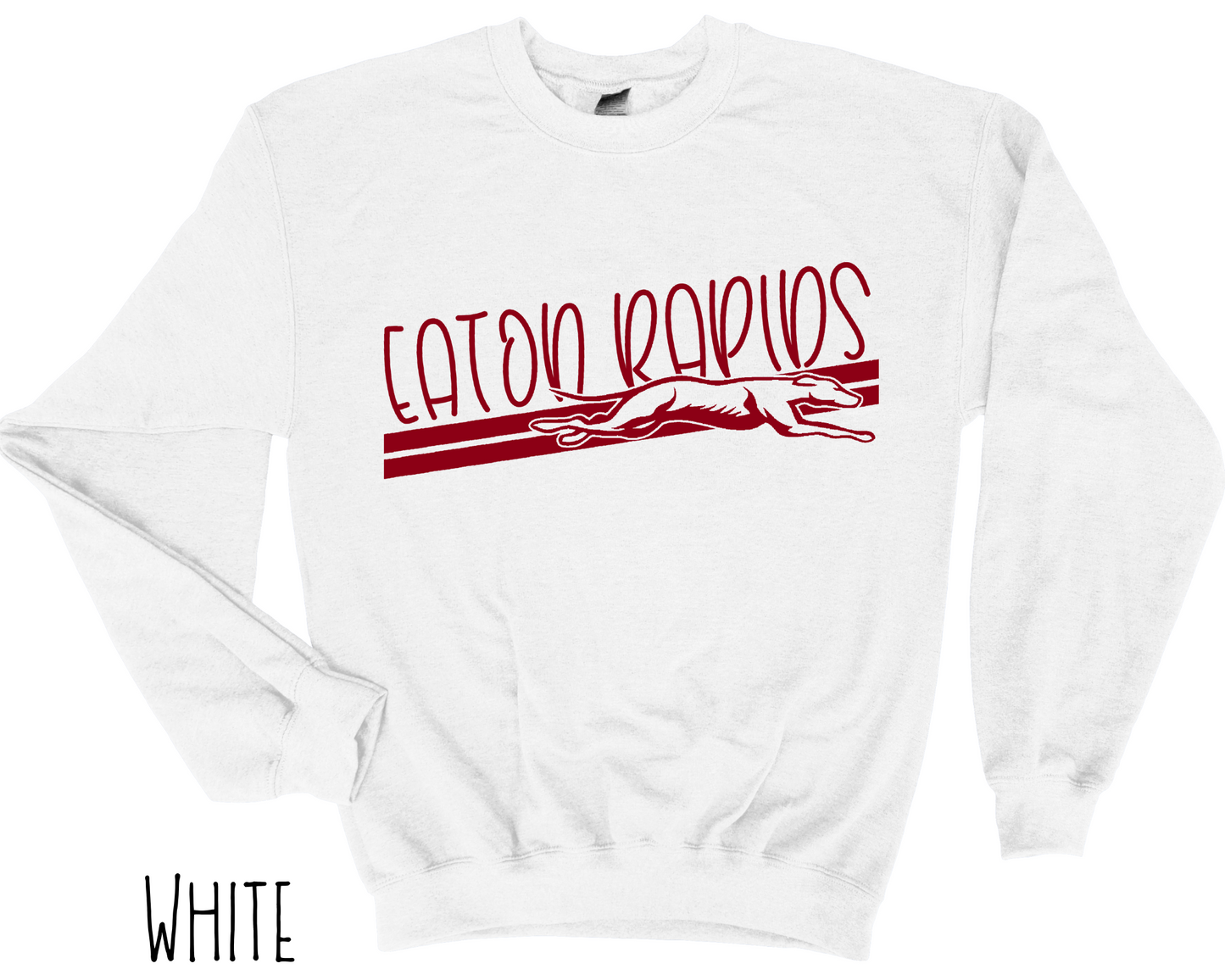 Eaton Rapids Greyhounds -Adult crewneck - Style 1